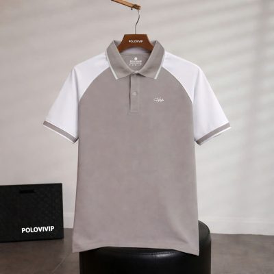 Áo Polo Nam Phối Màu Raglan – P15