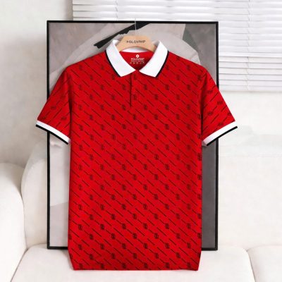áo polo nam họa tiết đơn giản