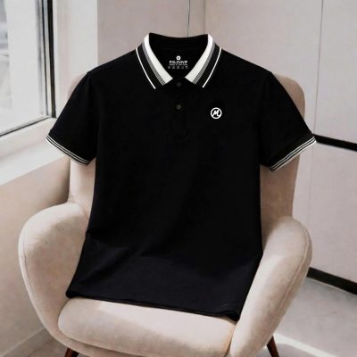 Áo Polo Nam Cổ Phối Sọc Tinh Tế – S4