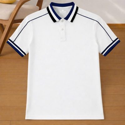 Áo Polo Nam Thiết Kế Viền Vai – D3