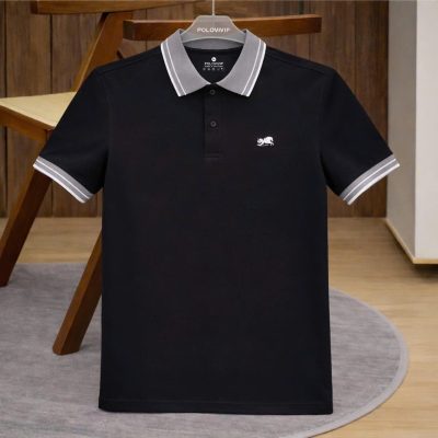 Áo Polo Nam Phối Vai Raglan – P6