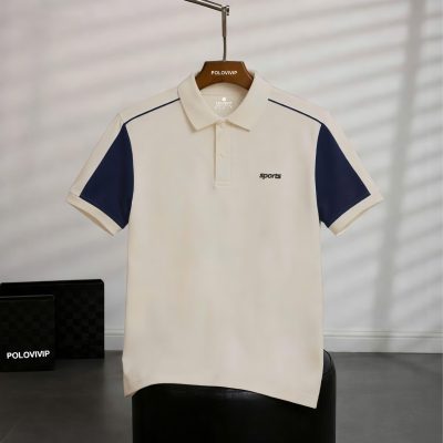 Áo Polo Nam Phối Vai Thể Thao – D1