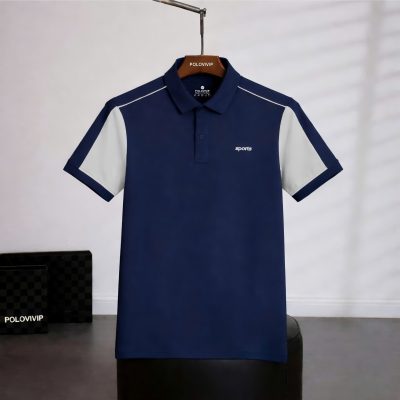 Áo Polo Nam Phối Vai Thể Thao – D1