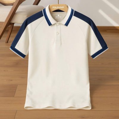 Áo Polo Nam Phối Vai Màu Raglan – P3