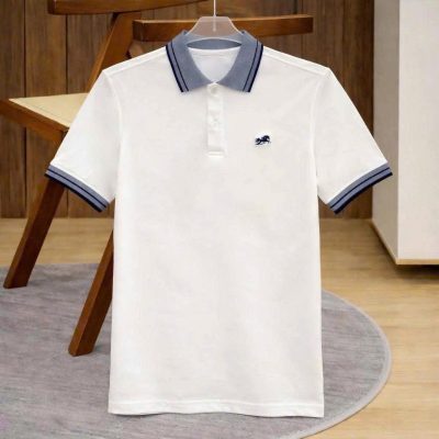 Áo Polo Nam Phối Vai Raglan – P6