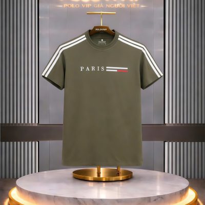 Áo Thun Nam Cổ Tròn Paris – T3