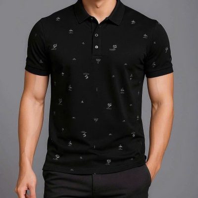 Áo Polo Nam Họa Tiết – P10