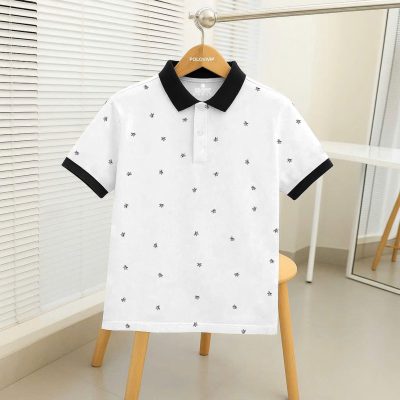 Áo Polo Họa Tiết Penguin Phối Cổ – P29