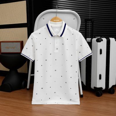 Áo Polo Nam Họa Tiết Ô – P44
