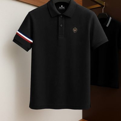 Áo Polo Nam Màu Phối Sọc Bắp Tay – P43