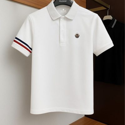 Áo Polo Nam Màu Phối Sọc Bắp Tay – P43