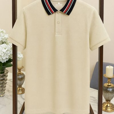 Áo Polo Nam Phối Cổ Sọc – P55