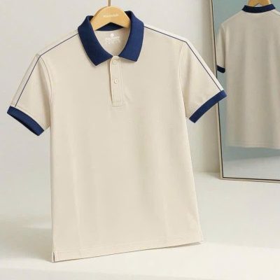 Áo Polo Nam Phối Vai – P34