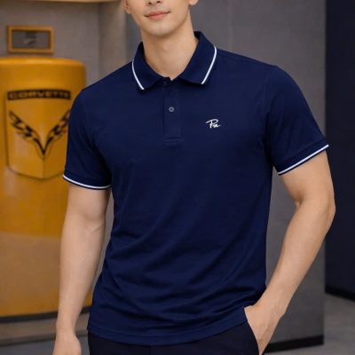 Áo Polo Nam Cao Cấp Phối Chỉ Viền – P27