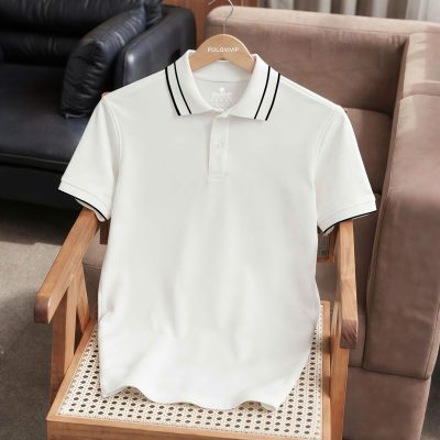 Áo Polo Nam Phối Kẻ Sọc – P69