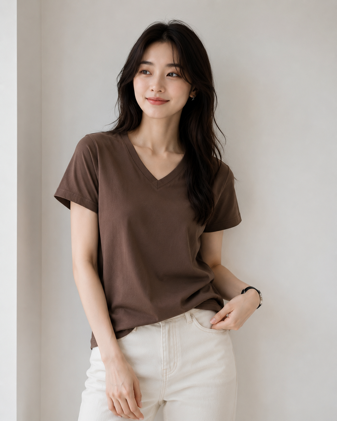 Áo Pull Cổ Chữ V